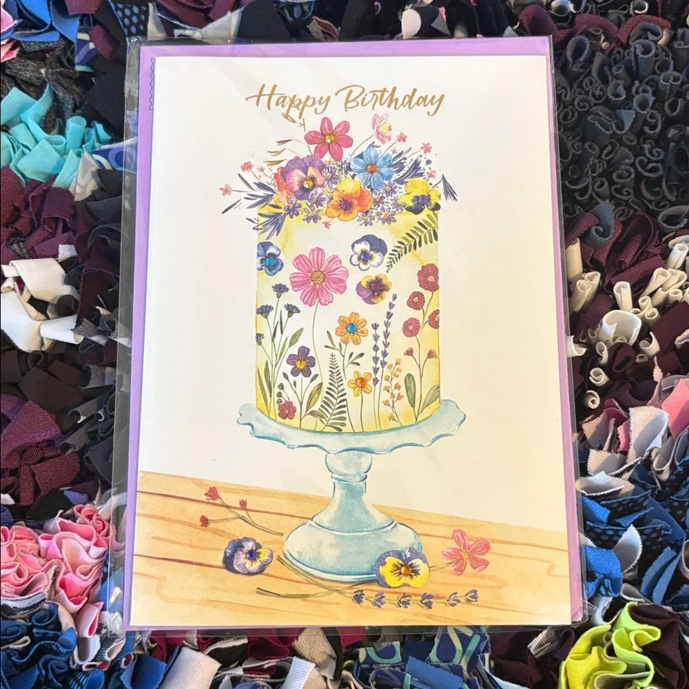 🆕Papyrus Birthday Cake Greeting Card